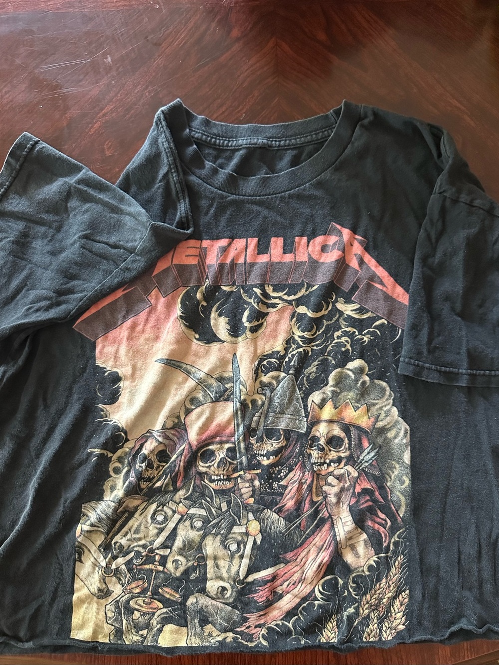 vintage Metallica Graphic Band Tee